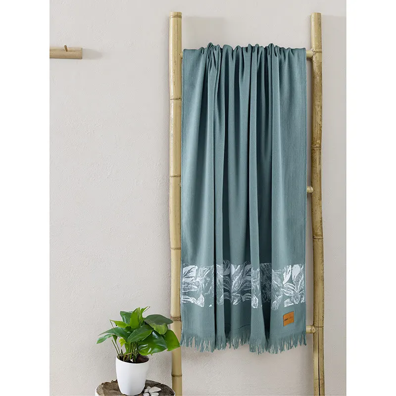 Nima Πεστεμάλ Πετσέτα Θαλάσσης Tahiti Green 160x90εκ.