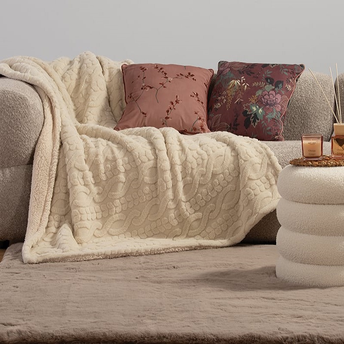 Nef Nef Homeware Διακοσμητικό Μαξιλάρι Vania 45x45cm Rose - Image 5